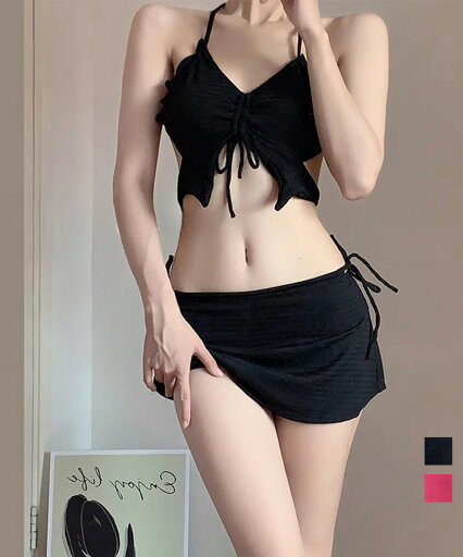 ビキニ 水着3 点セット セパレート ギャザー レディース水着 可愛い 水着セット セクシー胸元 盛れる スイムウェア 背中見せ 水着 夏海 ビーチウェア 無地 上下セット フリーサイズ ビキニ 水着3 点セット セパレート ギャザー レディース水着 可愛い 水着セット セクシー胸元 盛れる スイムウェア 背中見せ 水着 夏海 ビーチウェア 無地 上下セット フリーサイズ