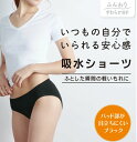 吸水ショーツ 消臭抗菌 吸水速乾 羽付きナプキン取付可 軽失禁パンツ 産後 生理用ショーツ レディース 生理用 黒 快適下着 ランジェリー インナー パンツ パンティー 女性用 通販シークレットケア 吸水ショーツ スタンダード （浅履き）