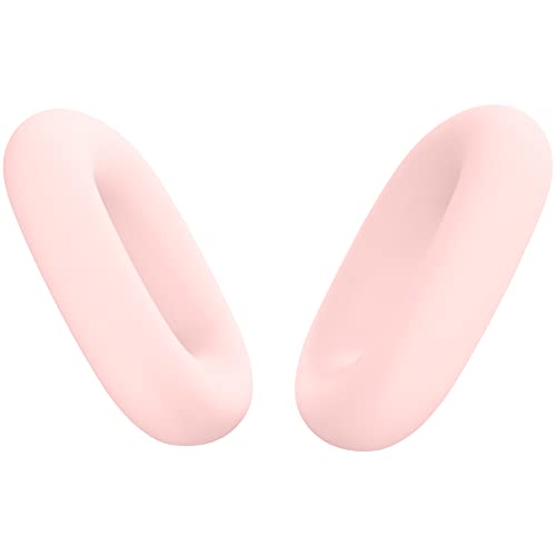 AWINNER イヤーパッドケース AirPods Max対応 洗えるソフトシリコン保護フレーム フルカバー AirPods Max用 (ピンク)