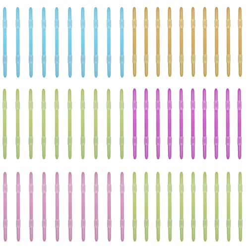 KKLM ペーパーファスナー ファイリング用 30個セット 2 穴 書類用 留め具 資料とプ...