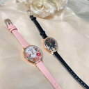 【当日出荷】 腕時計 フラワー お花 レディース 小ぶり とけい ウォッチ 可愛い かわいい アンティーク アースカラー お洒落 おしゃれ 韓国 ピンク 黒 学...