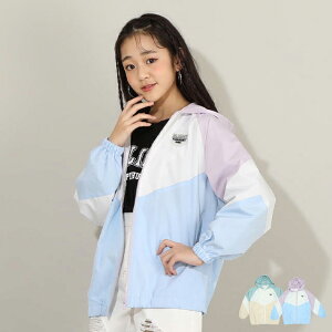 10％OFF SALE 切替 ウィンドブレーカー 8134K Cuugal 4月号 掲載 子供服 キッズ ジュニア 女の子 PH 小学生 お出かけ かわいい おしゃれ 中学生 PINKHUNT ピンクハント【ストカジ】