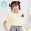 【30％OFF アウトレットSALE】通販限定 接触冷感 肩レースアップTシャツ 8212K 子供服 キッズ ジュニア 女の子 PH PINKHUNT ピンクハント