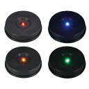LEDコインライト 全4色 赤 青 黄 緑 1個入 / 赤 青 黄 緑 レッド ブルー イエロー グリーン ライト 照明 LED ランプ ライトベース オブジェ 雑貨 発光 ディスプレイ ライティングアート クリスマス イベント 工作 学校 教材 アーテック artec 【ゆうパケット対応】(3)