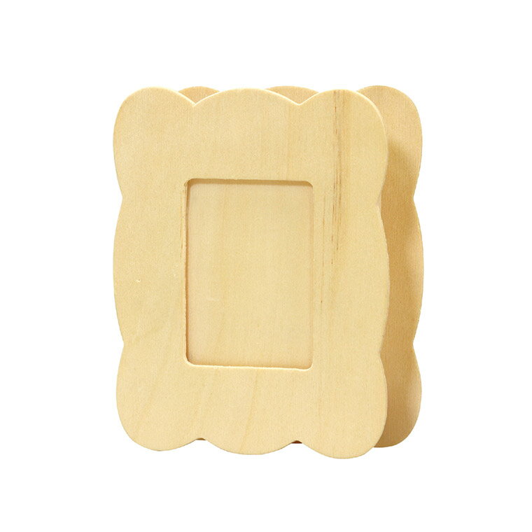 木製小物入れ 1個入 / 工作キット 小物入れ ペン立てフォトフレーム 写真立て 木製 未着色 素材 材料 アーテック artec【宅配便】