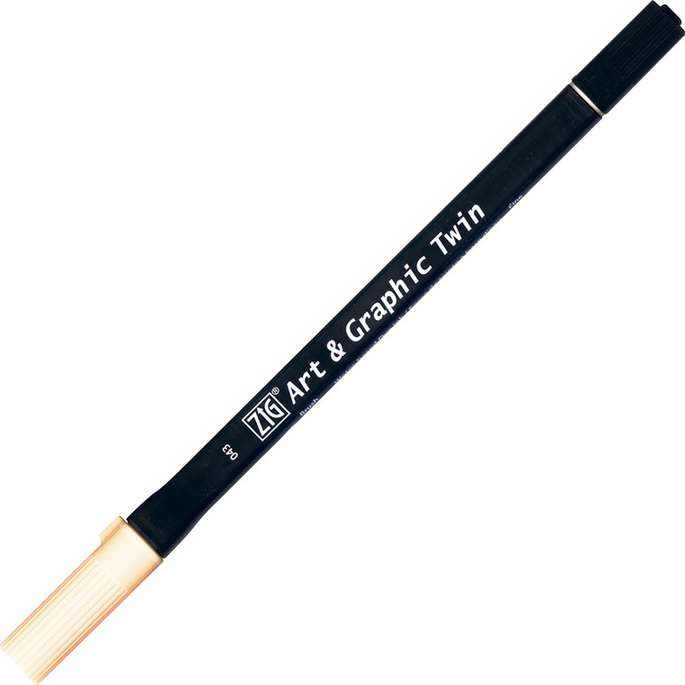 【呉竹】ZIG Art & Graphic Twin NATURAL BEIGE 1個入 / アート アンド グラフィッ...