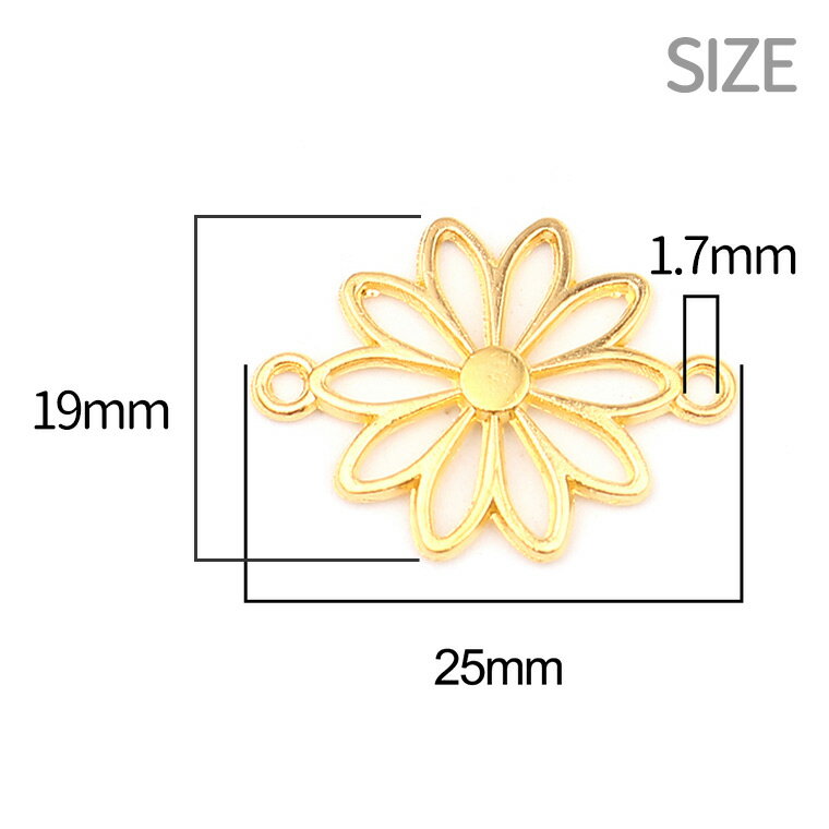 5個入 25mm×19mm 全2色 コネクター...の紹介画像2