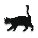 15mm アンシャンテラボ アクリルレジン封入チャーム 猫4 歩く猫 厚さ:2mm 豊富なカラー / アクセサリーパーツ 猫 極小サイズ ピアス イヤリング ブ...