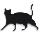 2cm アンシャンテラボ アクリルレジン台 猫7 猫歩き 厚さ:2mm 豊富なカラー / アクセサリーパーツ 猫 ピアス イヤリング ブレスレット ハンドメイド...