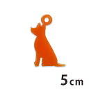 商品について 商品名 自社工房アクリルチャーム 5cm 犬1 商品について 可愛いシルエットに穴が付いたパーツです。マルカンとカニカンを付けてチャームにするのもおすすめ。ピアス・ブレスレットなどのアクセサリー作り、レジンにも最適です。サイズ違いや色違いの組み合わせも可愛いですよ♪ サイズ（約） 横×縦 41mm×58mm 厚さ2mm 穴5mm セット内容 ×1 ブランド アンシャンテ・ラボ ※アンシャンテ・ラボは"みんなの好きを応援する"をブランドミッションに、アンシャンテの自社工房で企画・製作したオリジナル商品のブランドです。 ポスト投函配送詳細 30個までOK！ ※ポスト投函配送の注意事項：代引き・日時指定不可、補償なし 以下の場合、宅配便でのお届け、送料変更となります。 ・メール便最大数超えた場合 ・宅配便配送商品と同時購入 ※送料変更作業は、担当者にて確認後の手動となりますので、購入後の反映をお待ちください。 備　考 ※画像は閲覧環境により実際のお色と異なる場合がございます。あらかじめご了承ください。※デザインの都合上、縦横比が変わるため、実寸サイズが多少異なる場合があります。 サイズバリエーション一覧 2cmサイズ 3cmサイズ 5cmサイズ 7cmサイズ■その他のサイズ■