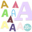20cm 厚さ3mm 切り抜き文字 アルファベット大文字 パステルアクリル製 アンシャンテラボ / オリジナル商品 マット ツヤ消し 切り文字 切文字 パーツ ローマ字 クラフト DIY 表札 ネームプレート 看板 ウェルカムボード ウエディング ウェルカムボード【ゆうパケット対応】