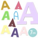 7cm 厚さ3mm 切り抜き文字 アルファベット大文字 パステルアクリル製 アンシャンテラボ / オリジナル商品 マット ツヤ消し 切り文字 切文字 パーツ ローマ字 クラフト DIY 表札 ネームプレート 看板 ウェルカムボード ウエディング ウェルカムボード【ゆうパケット対応】