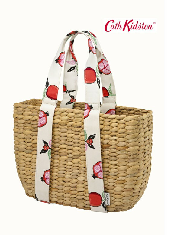 キャス・キッドソン ポーチ（レディース） Cath Kidston / キャスキッドソン 正規品　ザクロストローかごバッグ