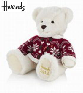 本州送料無料【Harrods year bear2012】ハロッズ クリスマスベア イヤーベア 2012年 チェスター Xmas 2012