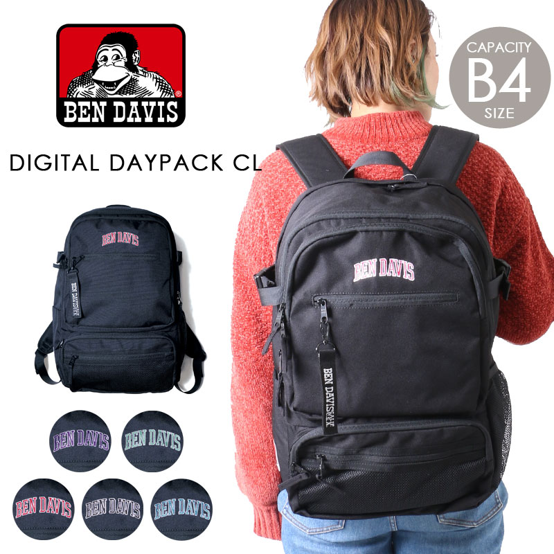 男女兼用バッグ, バックパック・リュック BEN DAVIS 25L A4 PC PC DAYPACK CL BDW-8140CL