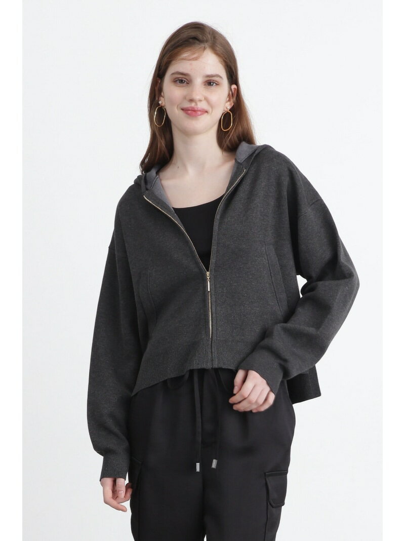 ニットダンボールパーカーPINKY...