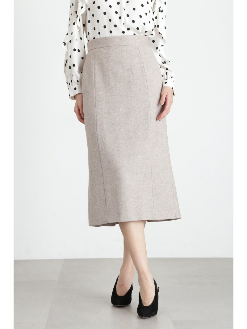 【SALE／55%OFF】ヘリンボンバックマーメイドスカート PINKY&DIANNE ピンキー アンド ダイアン スカート その他のスカート ブラック ベージュ【RBA_E】【送料無料】[Rakuten Fashion]