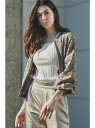 【SALE/40%OFF】◆レースジップブルゾン PINKY&DIANNE ピンキー アンド ダイアン ジャケット・アウター ブルゾン・ジャンパー ブラウン ブ...