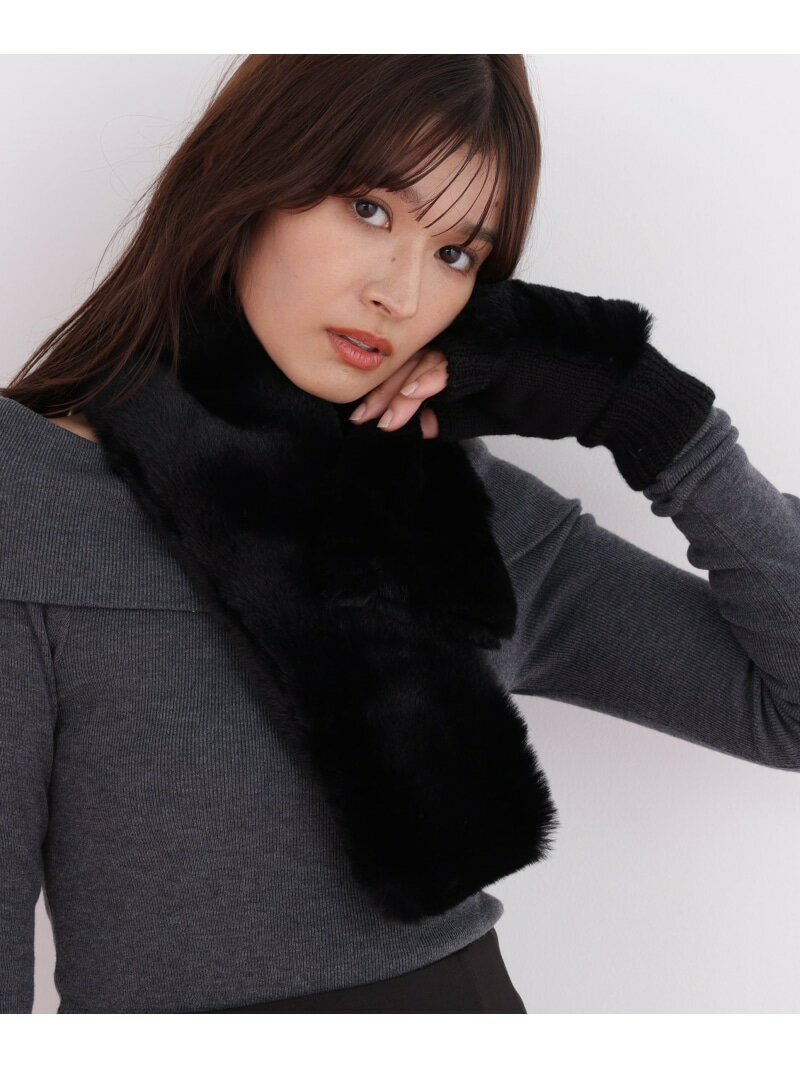 ファーストール&グローブ PINKY&DIANNE ピンキー アンド ダイアン ファッション雑貨 スカーフ・バンダ..