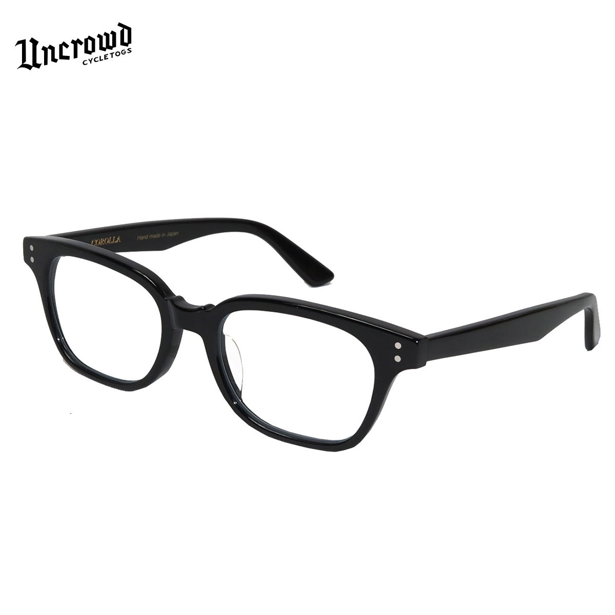 ☆送料無料サービス中!! UNCROWD(アンクラウド) COROLLA ブラックフレームフレームx調光レンズ