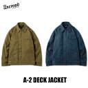 送料無料 UNCROWD(アンクラウド) UC-2311 A-2 DECK JACKET 2色(OLV/NVY)