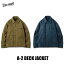 ̵!!UNCROWD(󥯥饦) UC-2311 A-2 DECK JACKET 2(OLV/NVY)