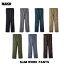 ̵֡BLUCO(֥륳) SLIM WORK PANTS 7(BLK/L.GRY/NVY/KHK/OLV/AF.֥롼/BRN)פ򸫤