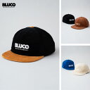 ☆送料無料☆BLUCO(ブルコ) OL-603-022 CORDUROY CAP -LOGO- 7色(BLK/BLUE/CML/IVO/BLK-MTD/IVO-GRN/NVY-WIN)