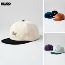 ☆送料無料☆BLUCO(ブルコ) OL-1415 CORDUROY CAP 6色(IVO-BLK/NVY/BLK/CML/PPL-GRY/MNT-GRN)