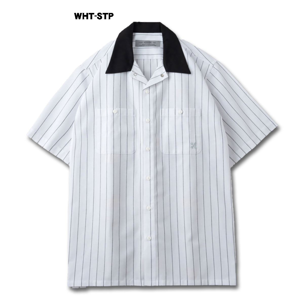 送料無料!!BLUCO(ブルコ) OL-21-108 STANDARD WORK SHIRT S/S 9色(WHT-STP/BLK/BLU/KHK/NVY/GRY-STP/SAX-STP/BEG-STP/OLV-STP)