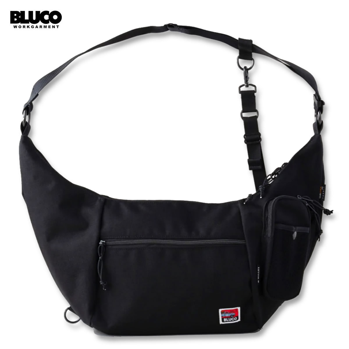 ☆送料無料☆BLUCO(ブルコ) BANANA BAG -SOLID- (BALLISTICS×BLUCO) ブラック