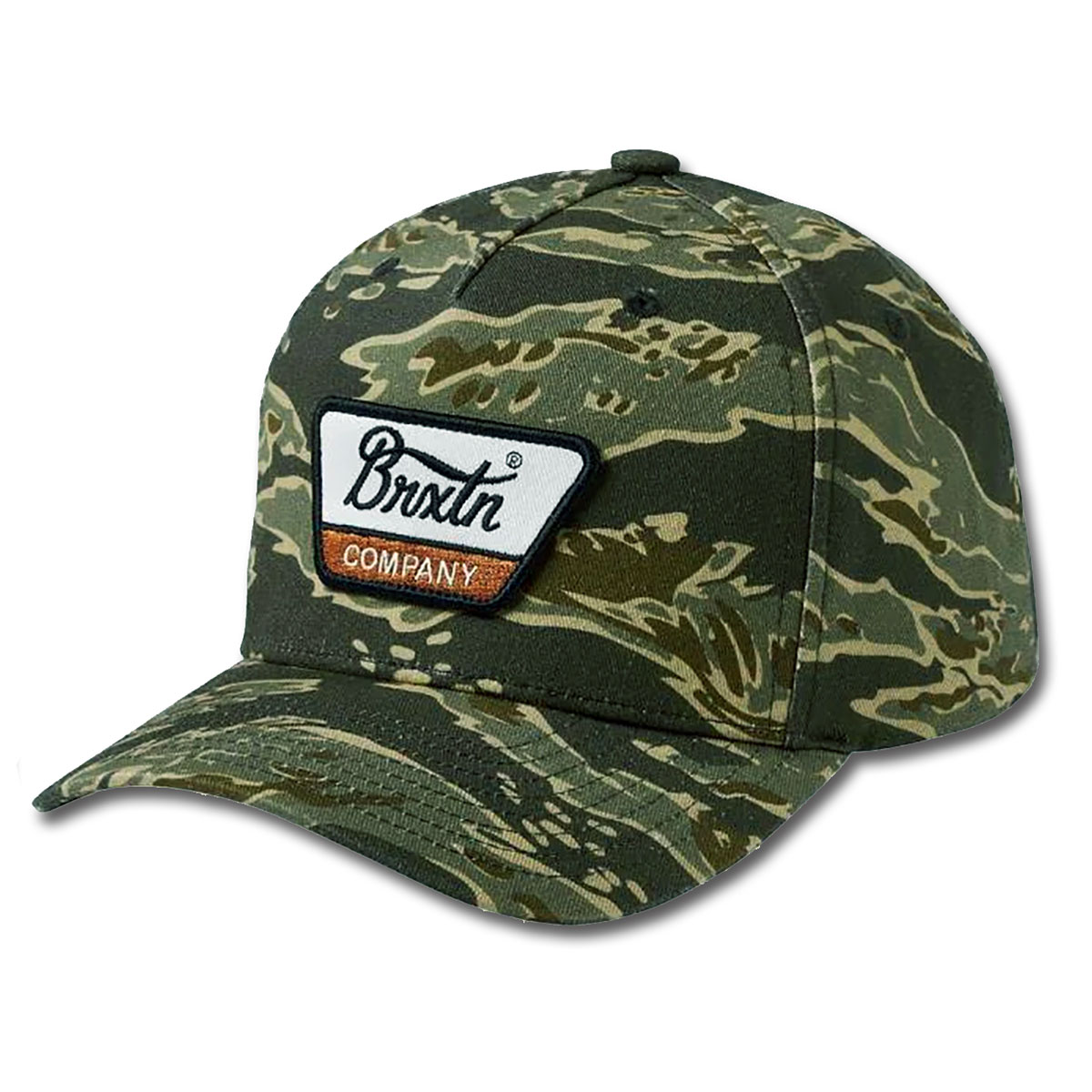 送料無料!!BRIXTON(ブリクストン) LINWOOD C MP SNAPBACK Tiger Camo