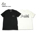☆送料無料☆FRANK(フランク) FK-200-021 Organic Print T-shirts 2色(BLACK/WHITE)