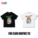 FINESIXXX(t@CVbNX) FINE FLASH GRAPHIC TEE 2F(ubN/zCg)