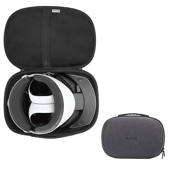 SHEAWA PS VR2用ケース 収納ケース キャーリングケース バッグ 耐衝撃 EVAハードケース PlayStation VR2本体やコントローラー、ケーブル、イヤホンなどのアクセサリー類を収納可能