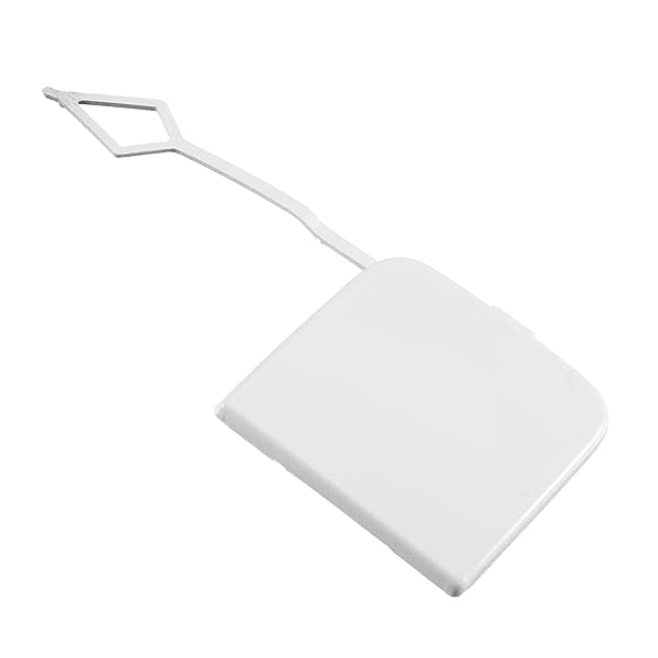 ACROPIX フロントバンパー牽引フックカバー 牽引フックアイ穴カバー V Wに対応 Jettaに対応 ホワイト 1個