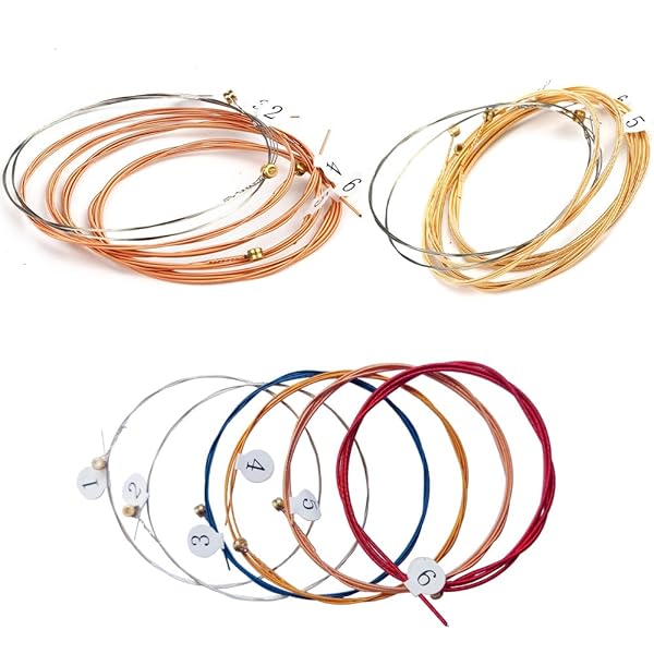 3set入 ギター 弦 ベーシック 弦 フォークギター用セット弦 ギターの交換用弦 18本入り 金属弦セット アコースティックギター弦 スチールコア銅合金製ブランドjimii優品色金, ブラス, マルチカラーモデル商品説明【商品概要】【高品質の素材】金属ストリングは、使用に非常に耐久性のある、カラフルなコーティングが施された高品質の銅合金で作られています。安全で信頼性が高く、耐久性があり、優れた性能を発揮し、長期間使用できます。【3セットのギター弦】:独自の防錆コーティングを施したスチール製で、耐久性と実用性に優れています。ゴールドのセットx1、ブラスのセットx1、マルチカラーのセットx1。【直径】：E-1st.012inch/0.3mm、B-2nd.016inch/0.4mm;G-3rd、024inch/ 0.6mm; D-4th .032inch / 0.81mm; A-5th .042inch / 1.06mm; E-6th .053inch / 1.34mm。【もっといい音色】: この交換用ギター弦を使用すると、ウエスタンギターやアコースティックギターを高品質で新しいスチール弦に置き換えることができます。【どんなレベルにも】: 通常の弦の太さのおかげで、このギターストリングスは初心者にもプロにも理想的です。特にアコースティック&ウェスタンギターにぴったり。【商品説明】【3セットのギター弦】:独自の防錆コーティングを施したスチール製で、耐久性と実用性に優れています。ゴールドのセットx1、ブラスのセットx1、マルチカラーのセットx1。 直径：E-1st.012inch/0.3mm、B-2nd.016inch/0.4mm;G-3rd、024inch/ 0.6mm; D-4th .032inch / 0.81mm; A-5th .042inch / 1.06mm; E-6th .053inch / 1.34mm。【商品詳細】ブランド：jimii優品商品種別：楽器・音響機器商品名：3set入 ギター 弦 ベーシック 弦 フォークギター用セット弦 ギターの交換用弦 18本入り 金属弦セット アコースティックギター弦 スチールコア銅合金製製造元：jimii優品商品番号：B-HE-YSJTX色：金, ブラス, マルチカラー【当店からの連絡】