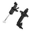 ACROPIX クラッチマスターシリンダースレーブシリンダー1J0-721-261-N 1J1-721-388-G フィット Volkswagenに対応 ジェッタ/Volkswagenに対応 ビートル - ブラ ック 2個セット