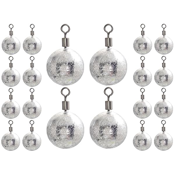 YZD ダウンショットシンカー チニングシンカー 21g 3/4oz 【20個】 ラウンド