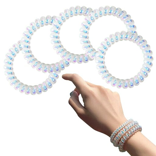 海淘優品 スプリング ヘアゴム かわいい 髪ゴム 5個セット オーロラ色 水に強い 丈夫 髪跡付かない 普段使い お仕事 ジム お風呂 プールなど (太いタイプ) 海淘優品 スプリング ヘアゴム かわいい 髪ゴム 5個セット オーロラ色 水に強い 丈夫 髪跡付かない 普段使い お仕事 ジム お風呂 プールなど (太いタイプ)