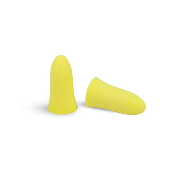 EARS SECRET 耳栓 睡眠用 防音 勉強 毎晩寝る時に必ず使う S サイズ みみせん 25+3ペア 高性能 遮音値 37dB 安眠 耳の穴の小さい 安眠 騒音対策 読書 新幹線 射撃 工事 仕事 旅行 イエロー