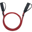 SAE コネクタ, CTRICALVER 1個SAE接続ケーブル SAE, SAE延長電源コード の18AWG, 2ピンワイヤーハーネス ダストカバー付きのSA...