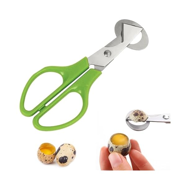 うずらの卵切り ステンレス ウズラの卵はさみ うずらの卵 カッター 完璧に卵あけ 便利小物