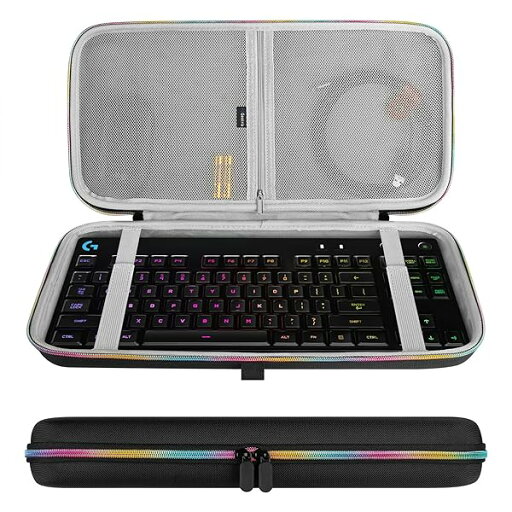 Geekria キーボードケース 収納ケース 互換品 ロジクール Logicool G Pro/レイザー Huntsman Tournament Edition テンキーレスワイヤレスメカニカル キーボード キャリングバッグ Geekria キーボードケース 収納ケース 互換品 ロジクール Logicool G Pro/レイザー Huntsman Tournament Edition テンキーレスワイヤレスメカニカル キーボード キャリングバッグ