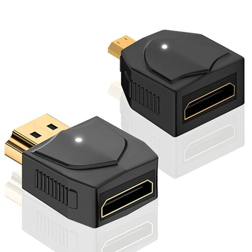 Poyiccot 8K Mini HDMI変換アダプタ、48Gbps HDMI オス -Mini HDMIメスアダプタ & Micro HDMIオス- Mini HDMIメスアダプタ、双方向転送 Mini HDMI 延長 アダプタ8K@60Hz 4K Poyiccot 8K Mini HDMI変換アダプタ、48Gbps HDMI オス -Mini HDMIメスアダプタ & Micro HDMIオス- Mini HDMIメスアダプタ、双方向転送 Mini HDMI 延長 アダプタ8K@60Hz 4K