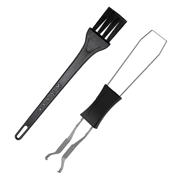 キートップ引抜工具 メカニカルキーボード 2 in 1 キーキャップ キースイッチ 抜工具 キーボード 除去 ほこりとり 隙間 ブラシ メンテナンス工具