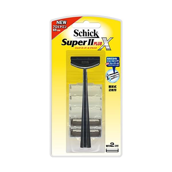 Schick(å) å Schick ѡII ץ饹X 2 ۥ ؿ2 ؿ(1ΤѤ)