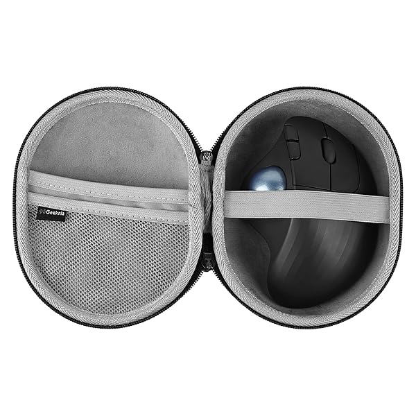 Geekria マウスケース ハード、シェル トラベル キャリング ケース ゲーム オフィス マウス用、ロジクール Logicool MX Master 3/ 3S/ 2S/ Ergo/ M570/ ERGO M575/ Ergo M575S/ G6