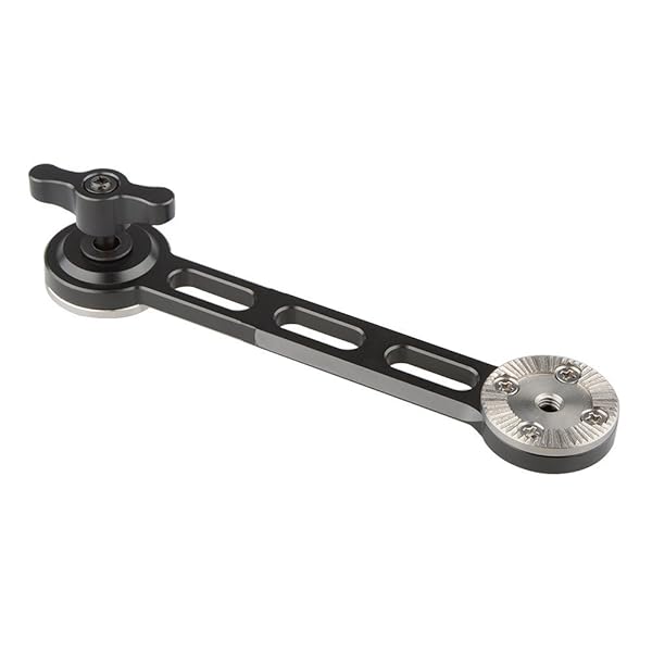 CAMVATE カメラ延長アーム ロゼット延長アダプター ハンドグリップエクステンションアーム 拡張 角度調..