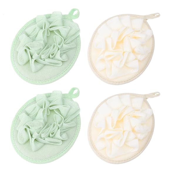 KESYOO スポンジ 泡立てネット シャボンボール ふわふわ 超柔軟 肌に優しい お風呂 バスボール 背中も..